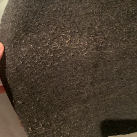 Fantastic Timberland Quarter Zip Wool Blend Sweater w/2 tone side stripes SZ XL - Picture 8 of 8